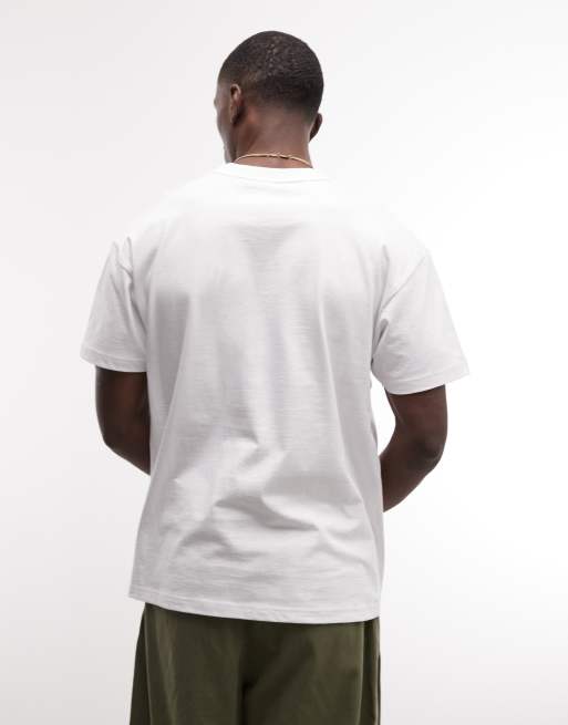BLKVIS – T-Shirt in Weiß mit Logo-Schriftzug, 3 von 5