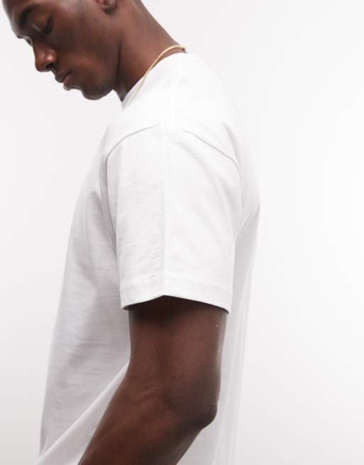 BLKVIS – Vit t-shirt med skriftlogga, 5 av 5