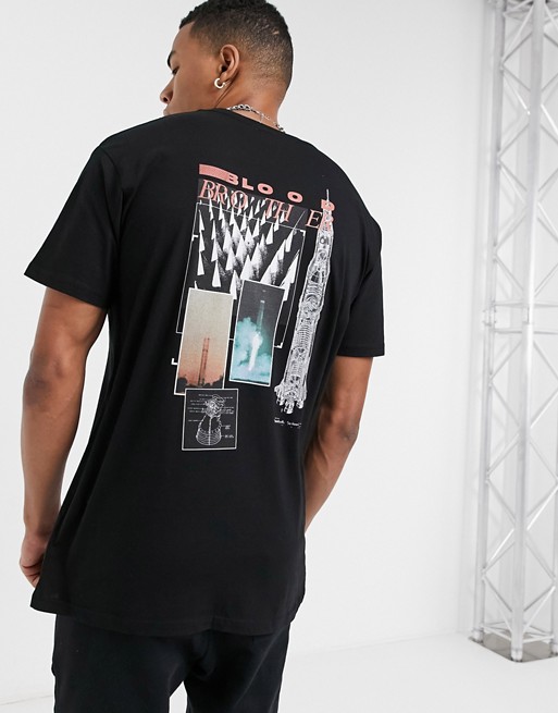 Blood Brother peckham t-shirt in black
