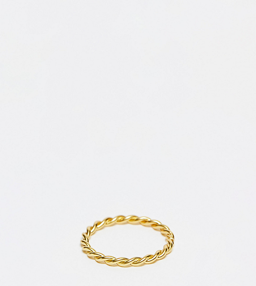 Bloom and Bay Bloom & Bay gold plated twisted band ring-Multi