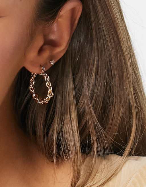 Asos small hot sale hoop earrings