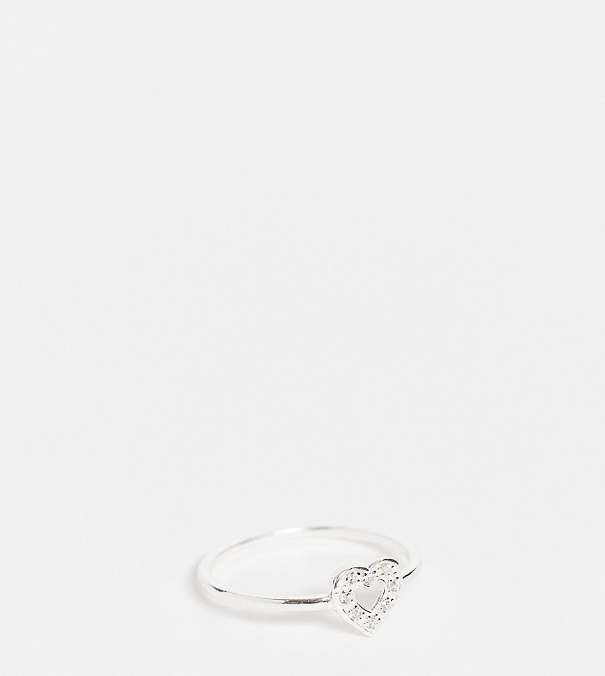 Bloom & Bay sterling silver heart ring