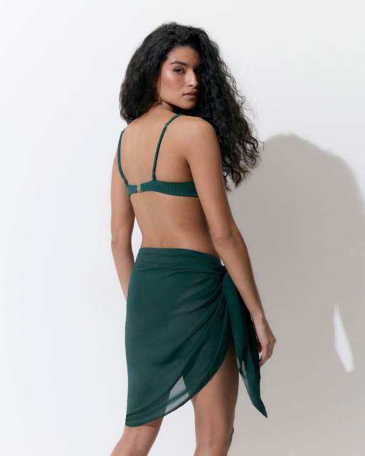 Bluebella Cori sarong in teal, 2 of 4