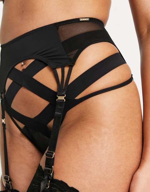 ASOS DESIGN Ella lace suspender belt