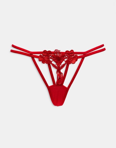 Bluebella Nova thong in red - view 1
