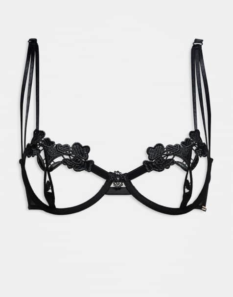 Bluebella Nova wired bra in black - view 1