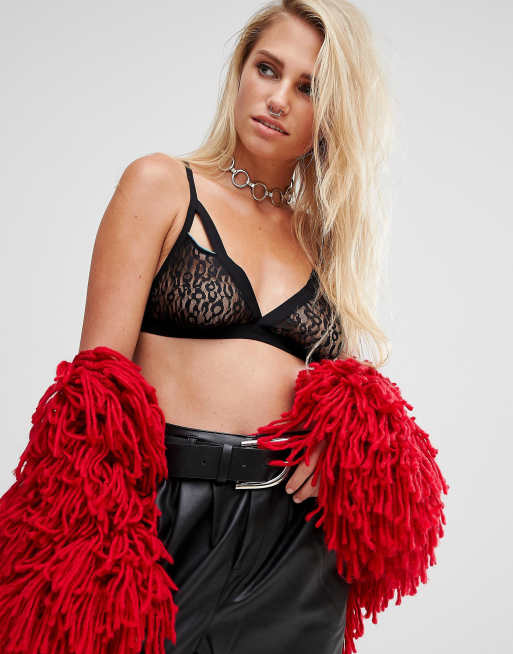 Bluebella Tigerlily Soft Leopard Mesh Bra & Brief Set, 2 of 3