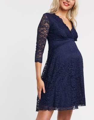 long sleeve lace skater dress