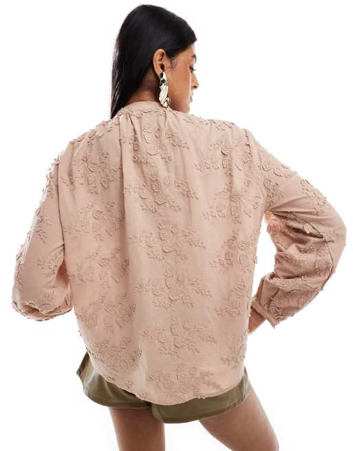 Blusa beis sale
