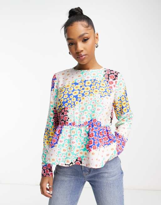 Blusa clearance estampado floral