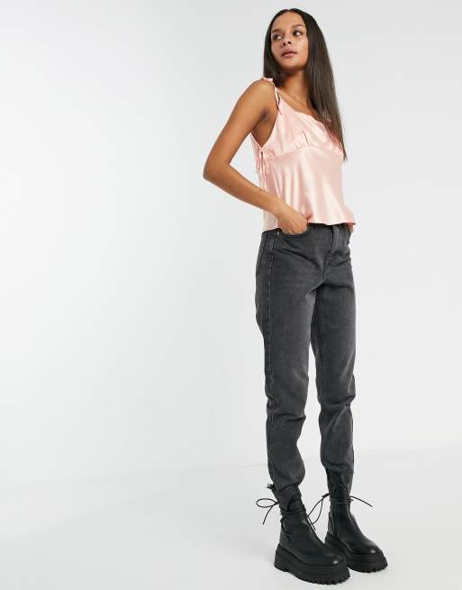 Blusa tirantes saten hot sale