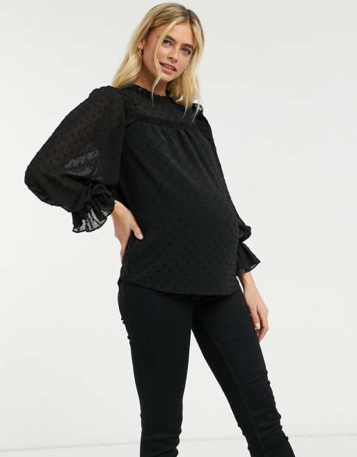 Blusa de best sale plumeti con fruncido