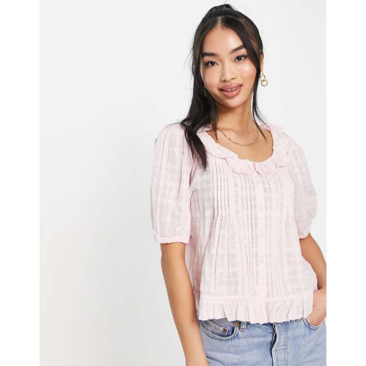 Blusa & Other Stories Draped - Rosa Para Mujer