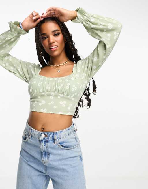 Blusa verde 2025 menta