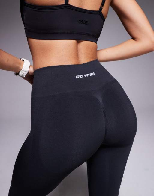 Bo + Tee high waist define luxe leggings in black - part of a set