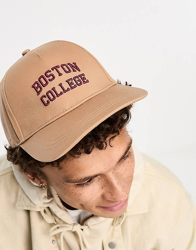 Boardmans - boston college cap in beige