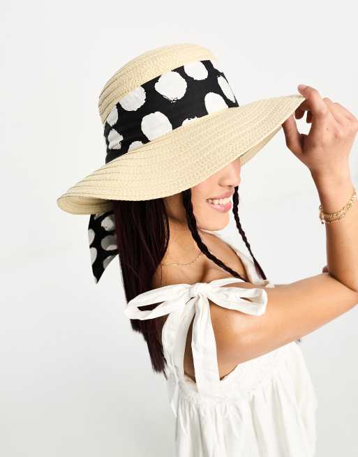 Boardmans - Cappello da barca con foulard a pois