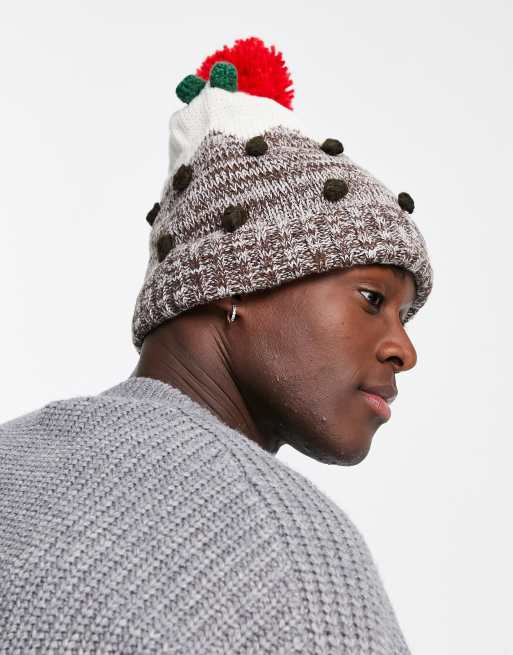 Red bobble hat deals uk