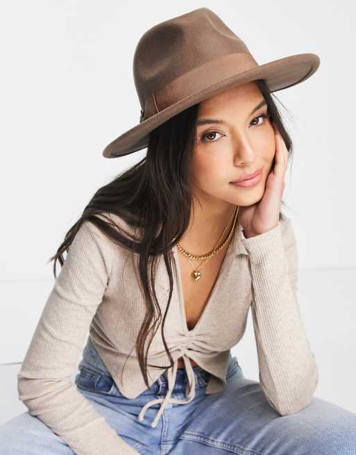 Boardmans – Fedora aus Filz in Braun