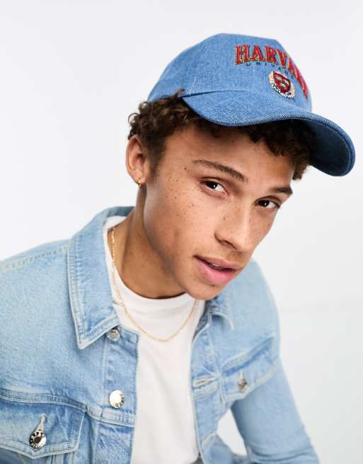 Boardmans Harvard University cap in denim, 4 of 4
