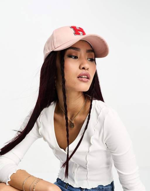 Boardmans Harvard University cap in pink | ASOS