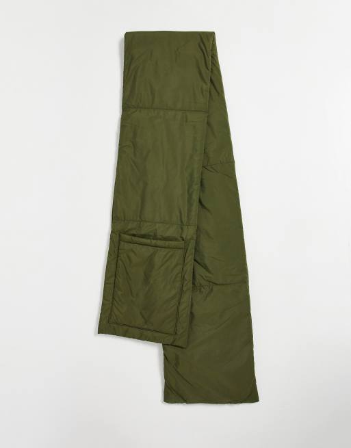 Boardmans – Kakifärgad vadderad scarf