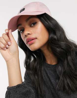 asos pink cap
