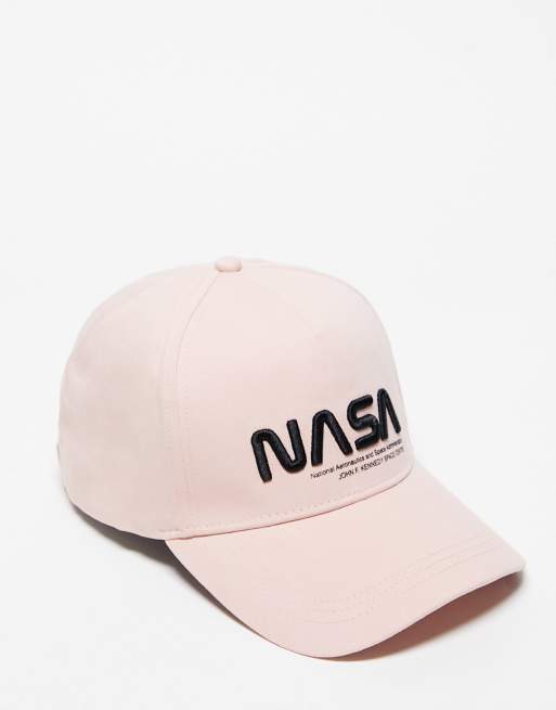 Boardmans – Różowa czapka z daszkiem z napisem NASA