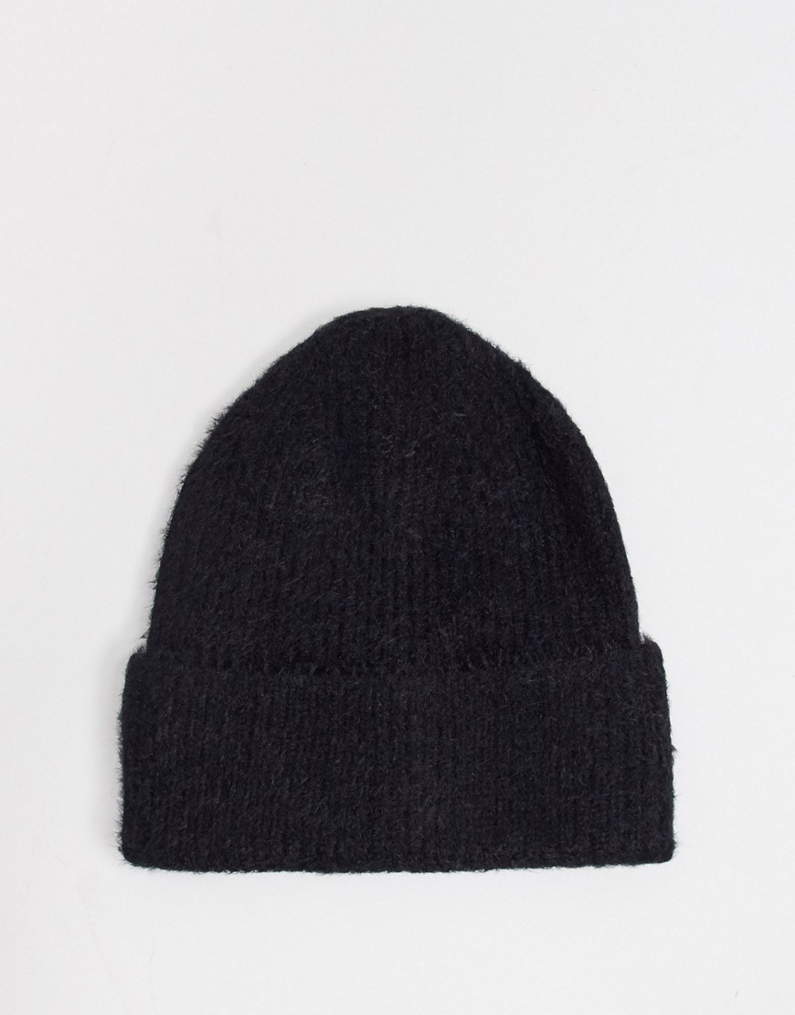Boardmans zola sponge knit hat in black