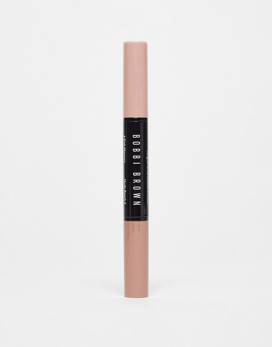 Bobbi Brown Long-Wear Cream Shadow Stick - Pink Mercury/Nude Beach-Multi