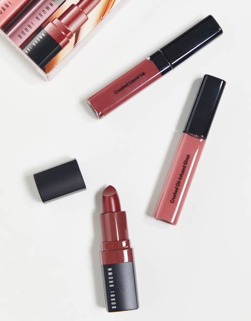 Bobbi Brown – Mini Crushed – Gåvoset med läppstiftstrio - Festive Ready (spara 42%), 3 av 4