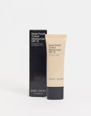 Bobbi Brown – Nude Finish – Färgad fuktkräm med SPF 15 – Mörk