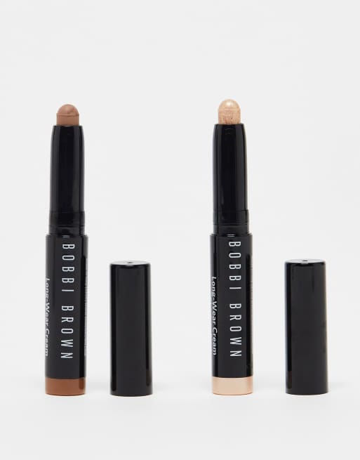 Bobbi Brown - Ombretti stick in crema a lunga durata tonalità Moonstone e Taupe