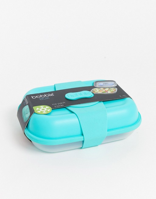 bobbleBox turquoise surf 1.1 litre lunch box