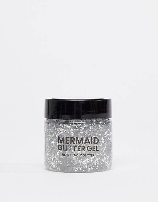 BOD Mermaid Body Biodegradable Glitter Gel - Silver