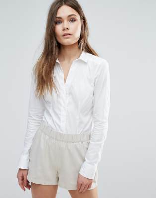 фото Боди vero moda-белый