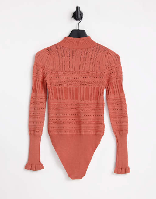 Body color cobre Pointelle me about it de Free People