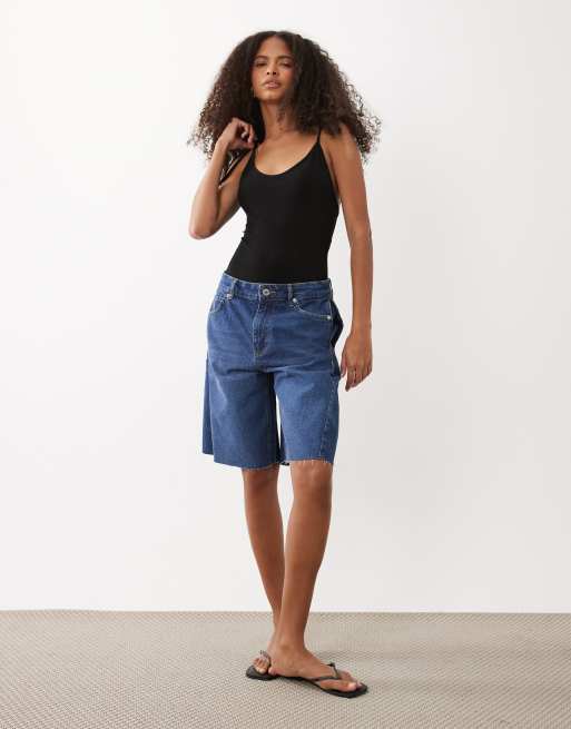 Body negro de tirantes anudados con espalda ancha de Miss Selfridge, 2 de 4