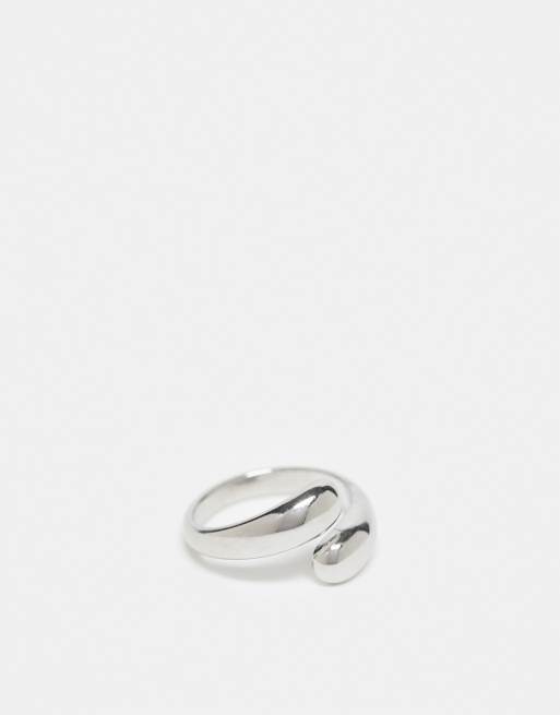 Bohomoon Harley stainless steel ring in silver 