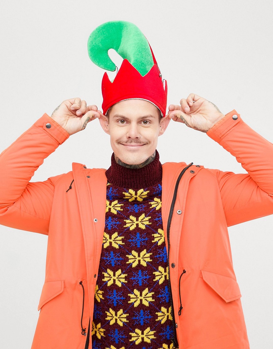 Boland - Cappello da elfo natalizio con campanelli-Verde