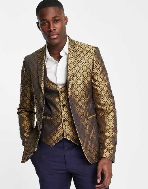 Asos mens floral suit best sale