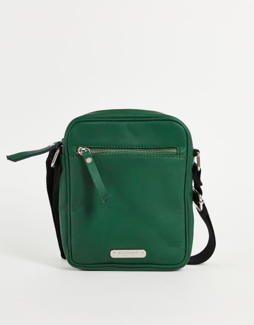 Bolongaro Trevor - Borsello in pelle verde oliva