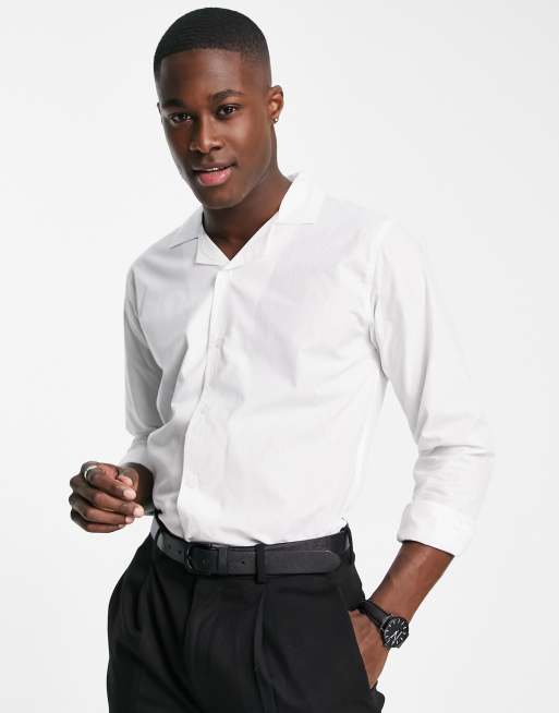 Bolongaro Trevor - Camicia a maniche lunghe con colletto rever