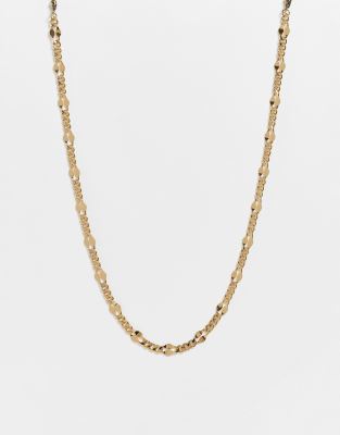 Bolongaro Trevor chain necklace in gold - ASOS Price Checker