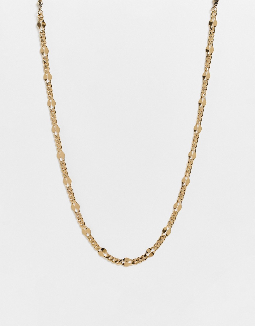 Bolongaro Trevor Chain Necklace In Gold