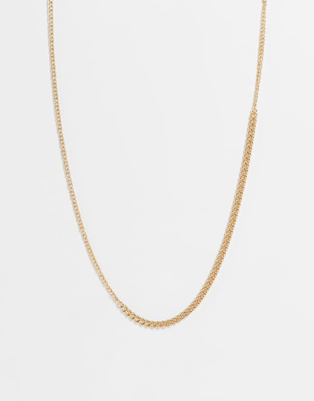 Bolongaro trevor chain necklace in gold