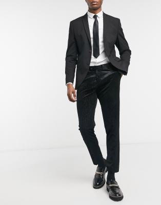 formal trousers with side stripe