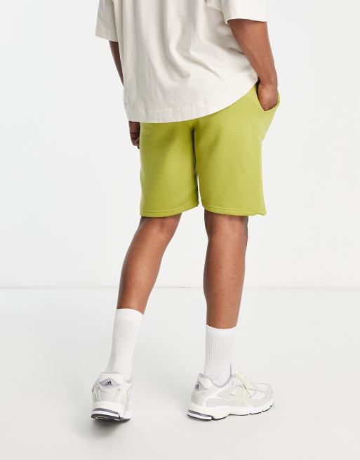 Bolongaro Trevor cotton sweat short in laurel green LGREEN ASOS