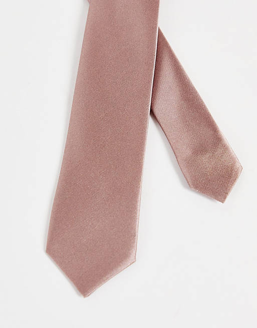 Asos Uomo Accessori Cravatte e accessori Cravatte Cravatta skinny color noce moscata 