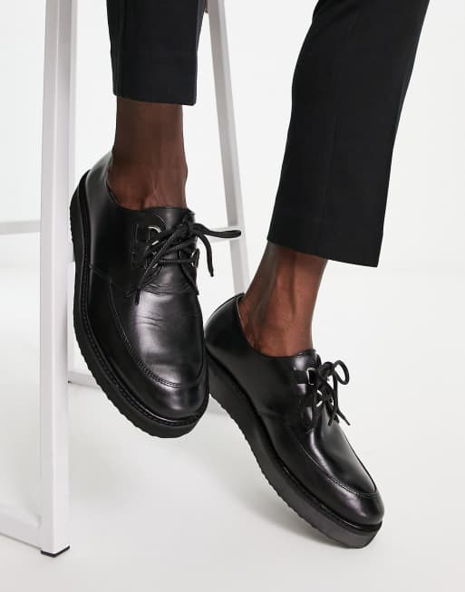 Bolongaro Trevor – Czarne buty typu derby